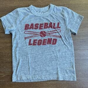 Chaser Boys Baseball Legend Logo T Shirt Sz 6